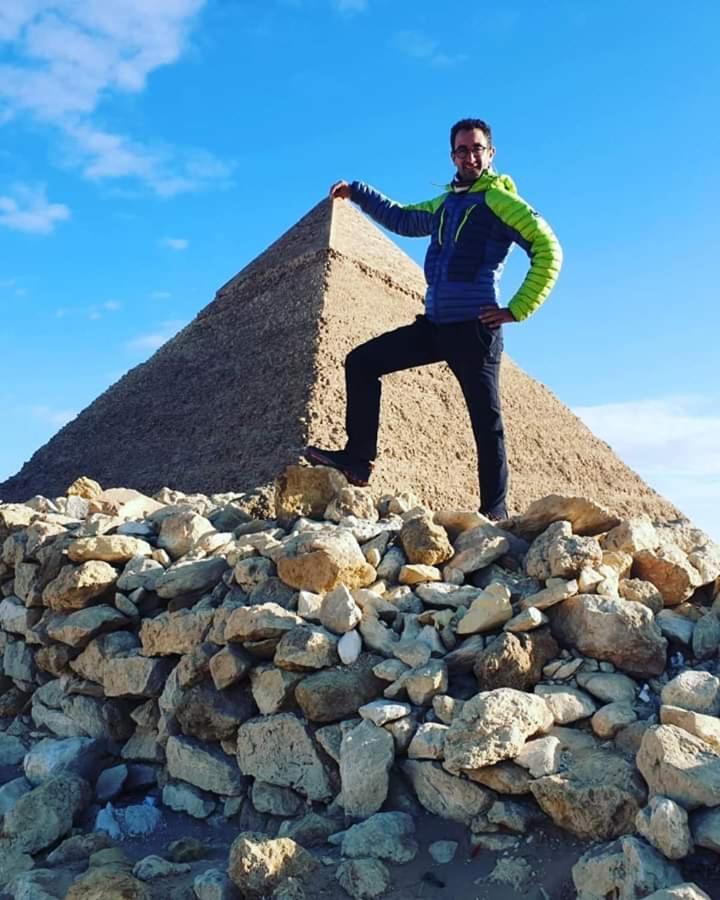 H100 Pyramids View Vandrehjem Giza Eksteriør billede